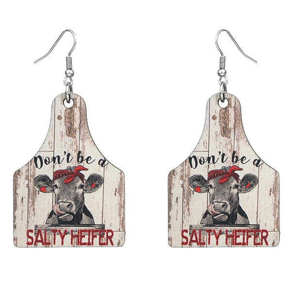 Slaty Heifer Earrings