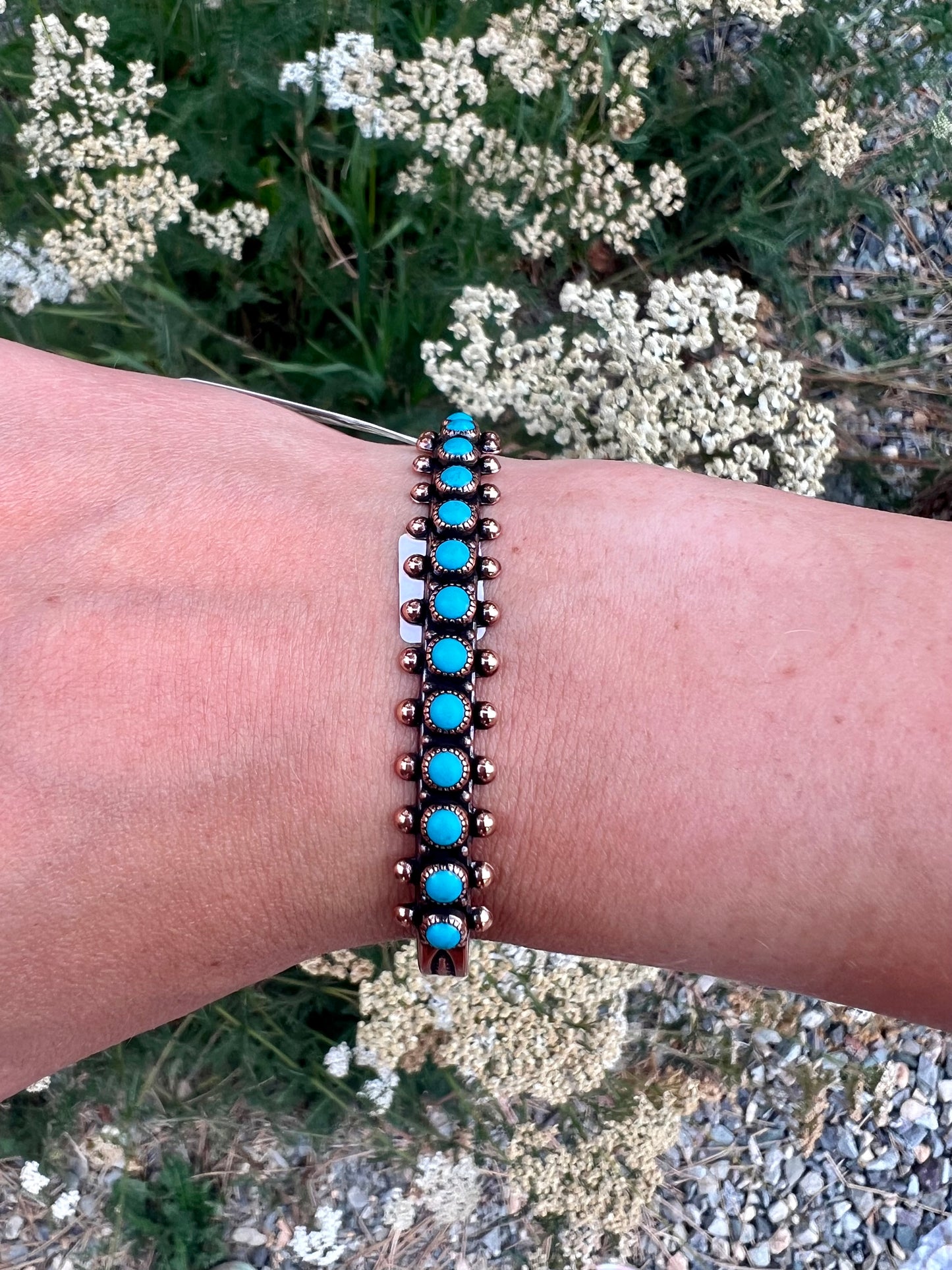 Copper Turquoise Bracelet