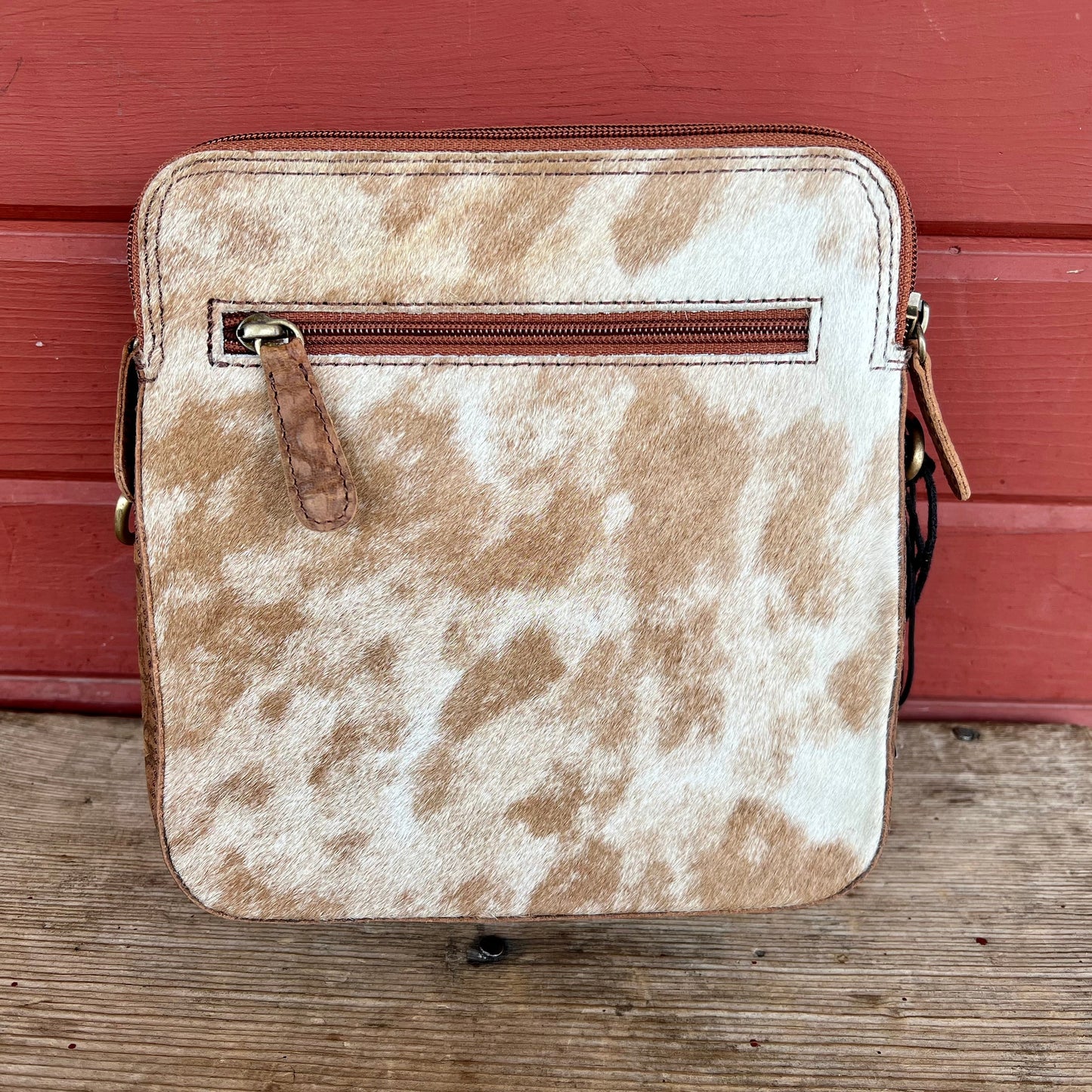 Leather and Cowhide Small Bag