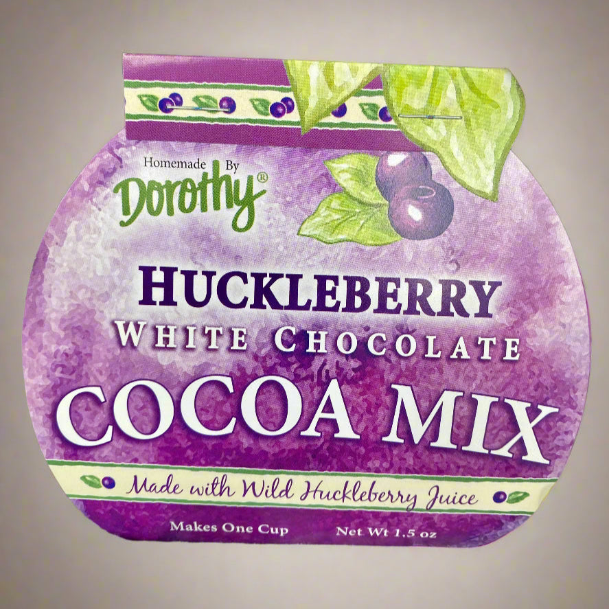 Huckleberry White Chocolate Cocoa Mix