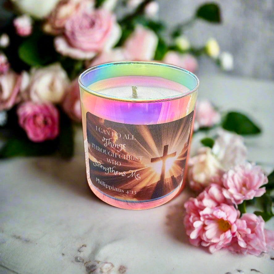 Bible Verse Inspirational Candles
