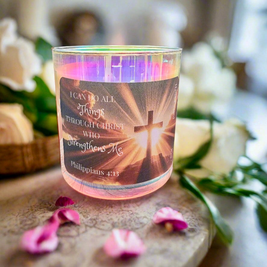 Bible Verse Inspirational Candles