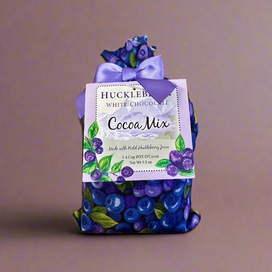 Huckleberry White Chocolate Cocoa Mix