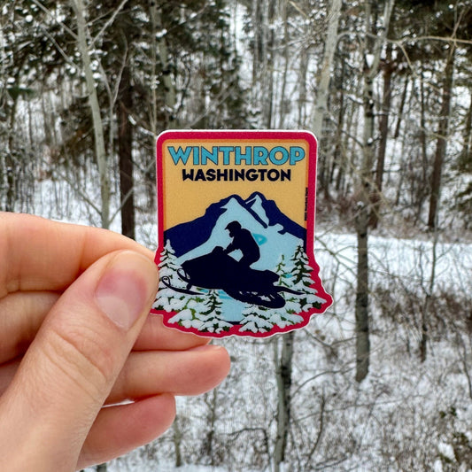 Snowmobiler Sticker