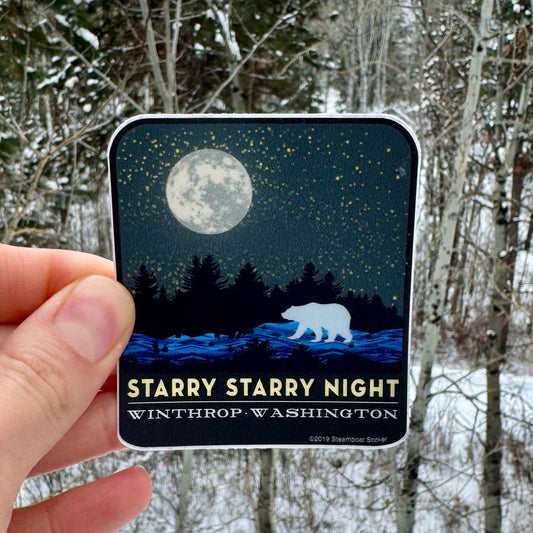 Starry Night Sticker