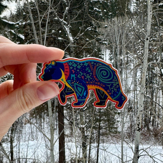 Bear Winthrop Sticker