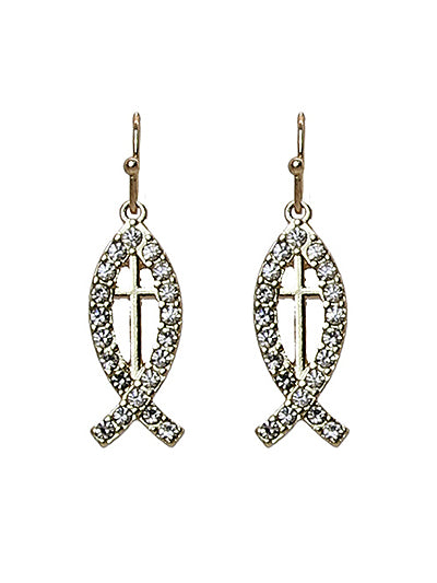 Jesus Fish Earrings