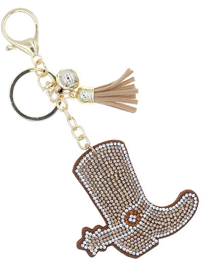 Cowboy Boot Keychain