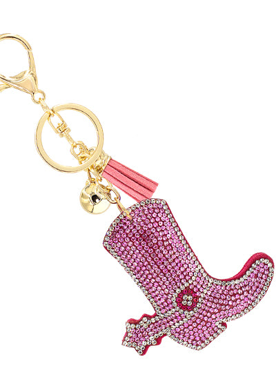 Cowboy Boot Keychain