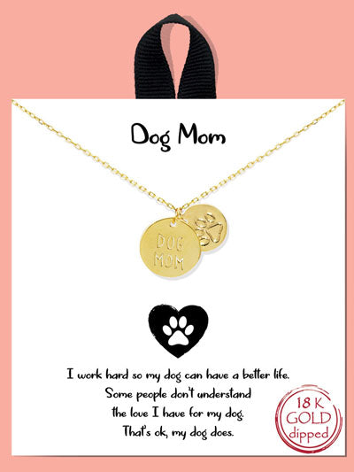 Dog Mom Necklace