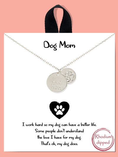 Dog Mom Necklace