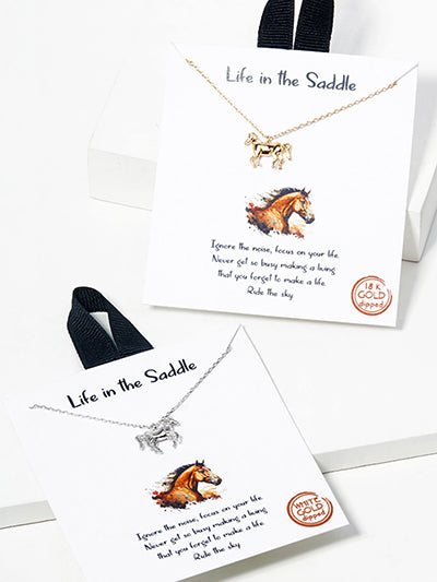 Horse Necklace