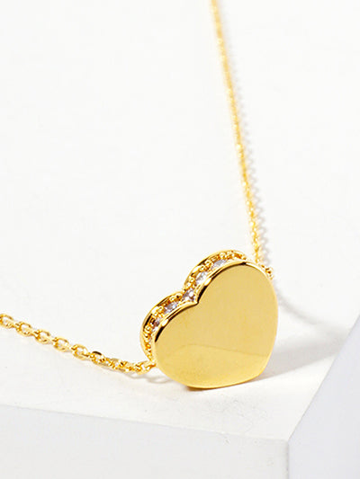 Proverbs Heart Necklace