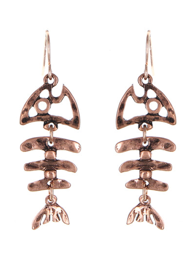 Fish Bone Earrings