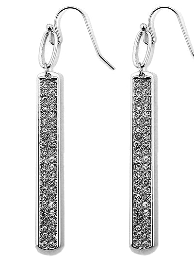 Bar Rhinestone Earrings