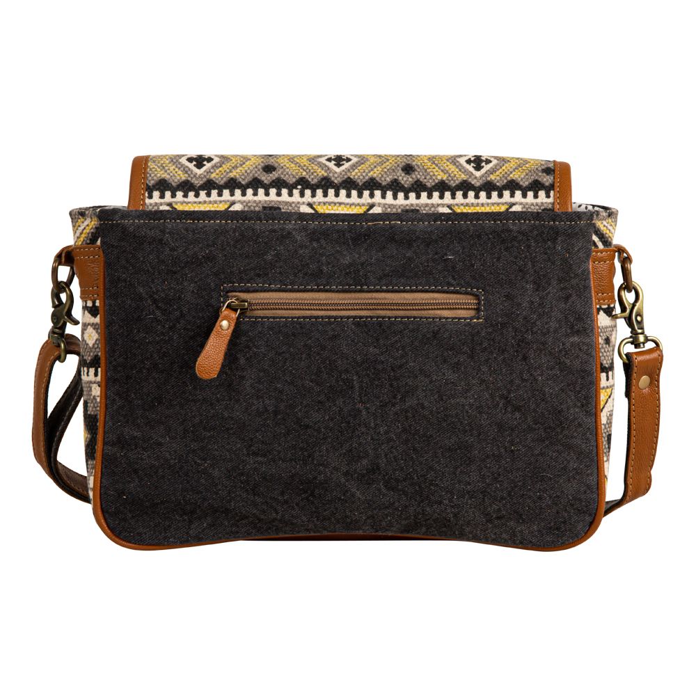 Messenger Bag with Cowhide