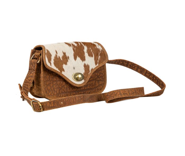 Leather and Cowhide Bag