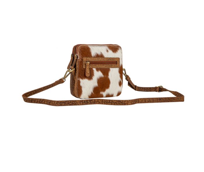 Leather and Cowhide Small Bag