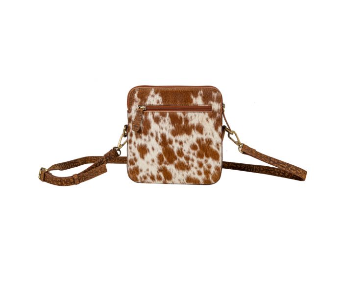Leather and Cowhide Small Bag