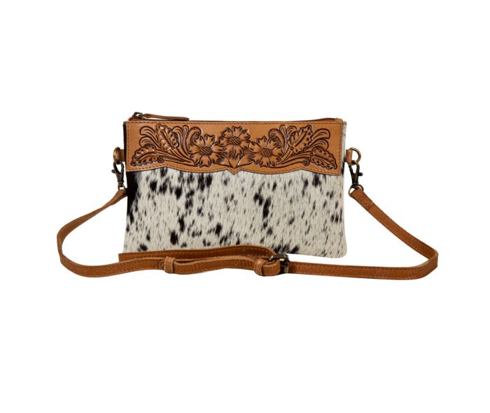 Small Handtooled Crossbody