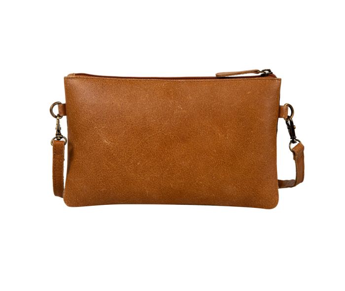 Small Handtooled Crossbody