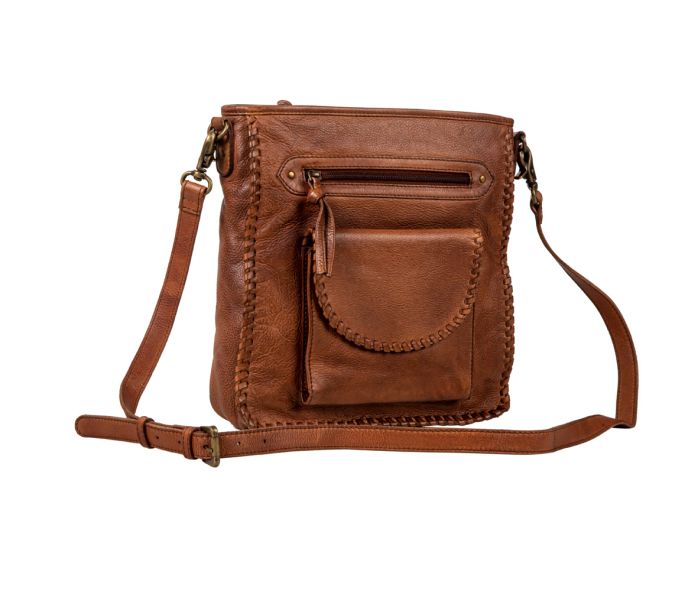 Stitched Leather Bag