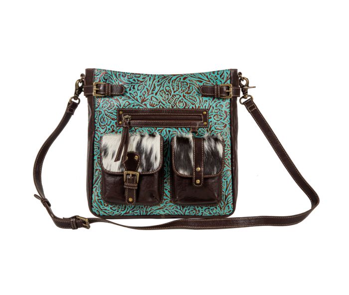 Leather and Hair-On Bag