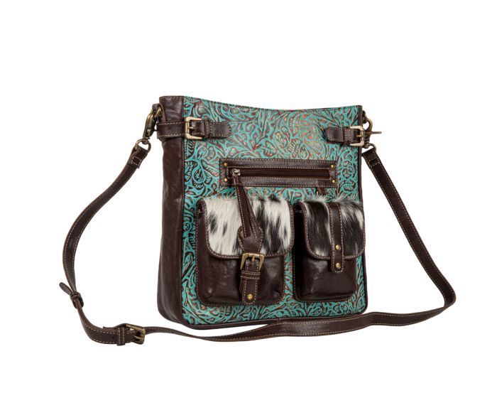 Leather and Hair-On Bag