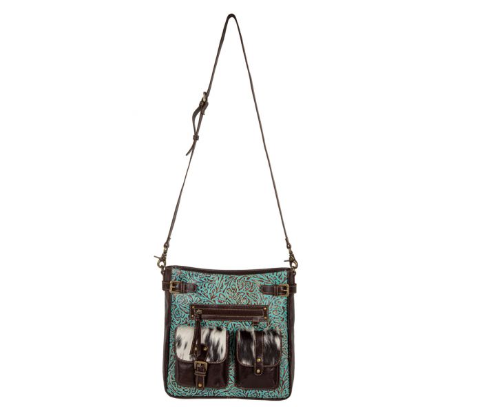 Leather and Hair-On Bag