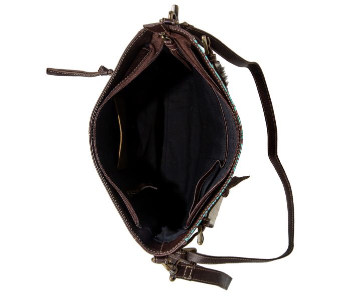Leather and Hair-On Bag