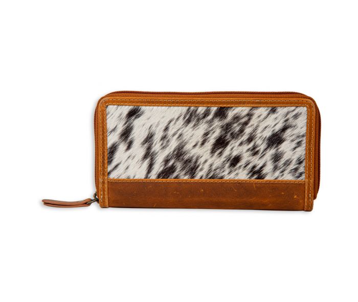 Leather Hair On Wallet