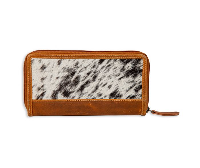 Leather Hair On Wallet