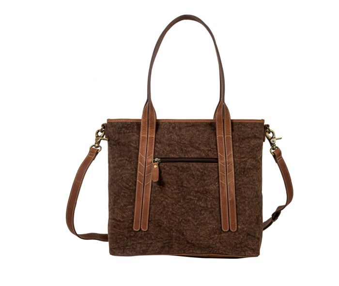 Leather and Cowhide Handbag