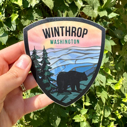 Bear Sheild Sticker