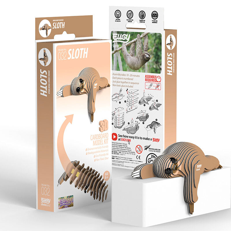 3D Sloth Puzzle