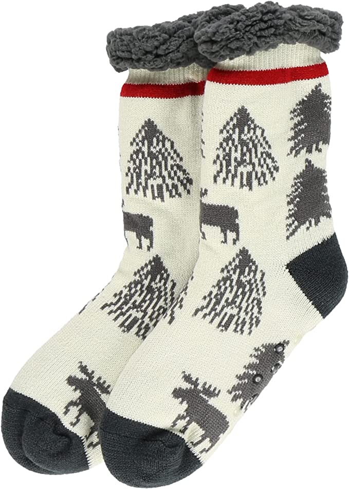 Take A Hike Plush Socks