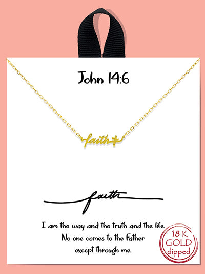 Faith Necklace