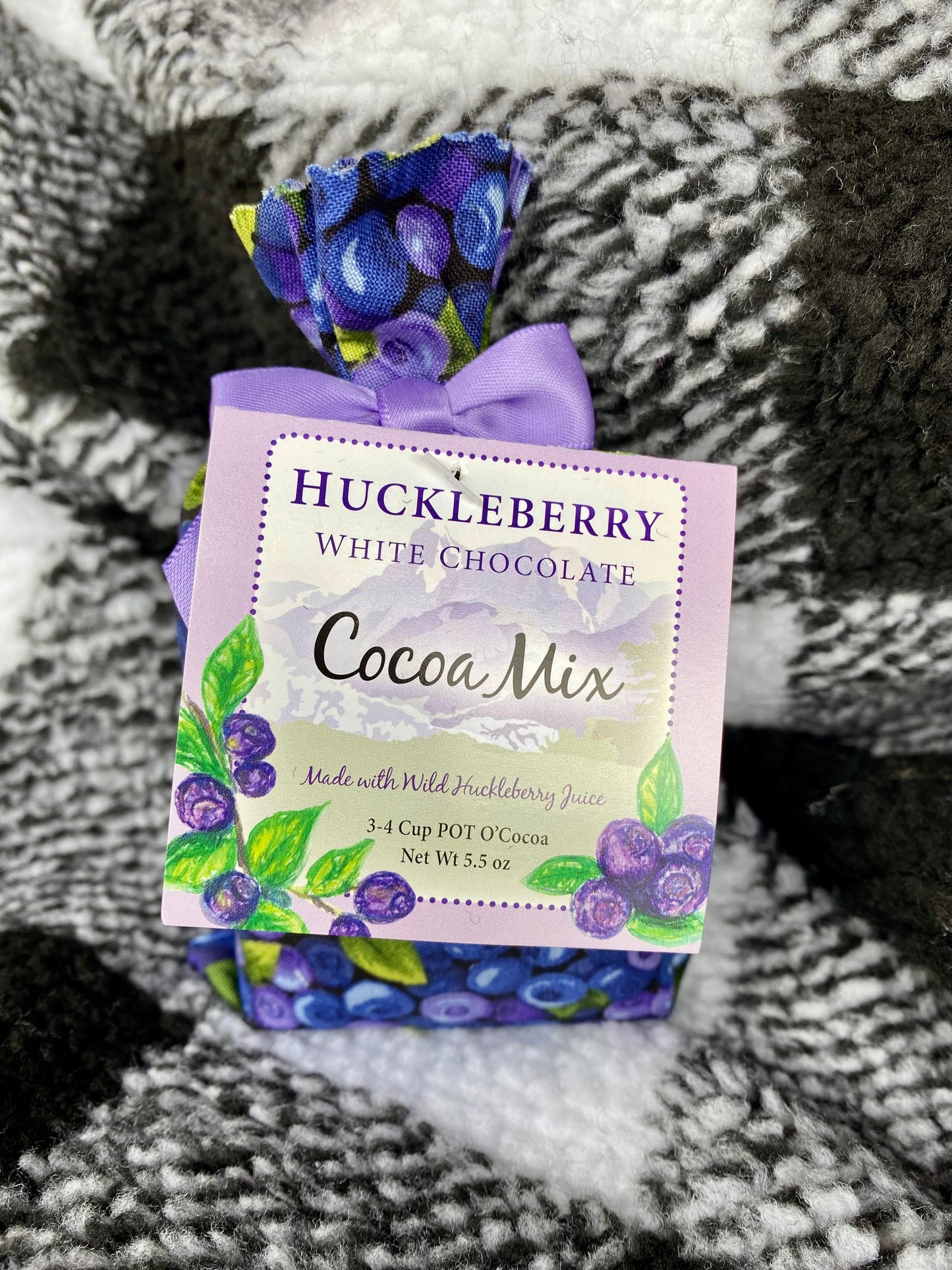 Huckleberry White Chocolate Cocoa Mix