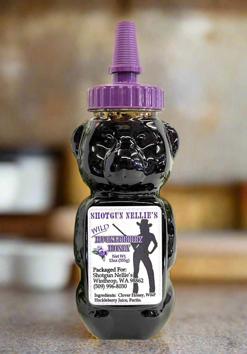 Wild Huckleberry Honey