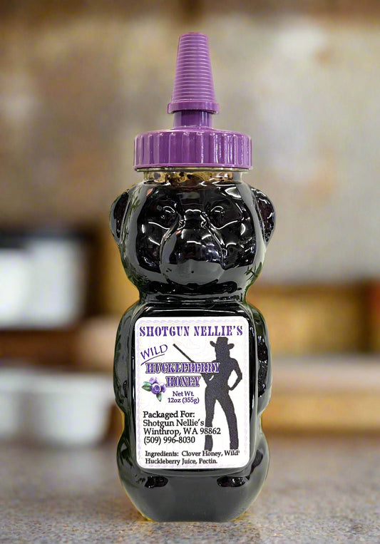 Wild Huckleberry Honey