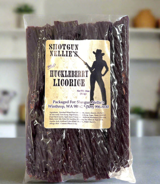 Huckleberry Licorice 16 0z