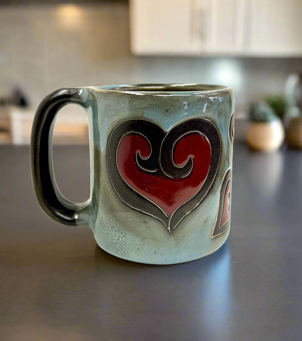 Blaze Hearts Mug 16oz
