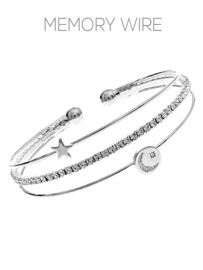 Moon and Star Bracelet