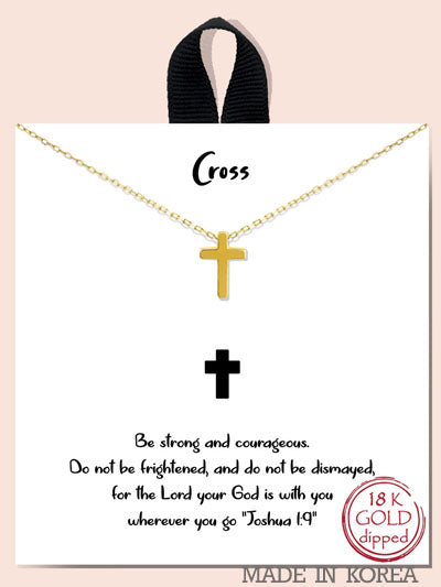 Dainty Cross Necklace