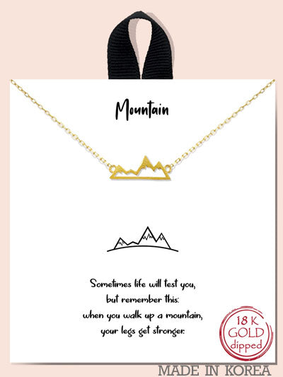 Mountain Necklace