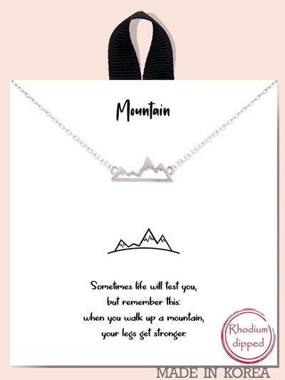 Mountain Necklace