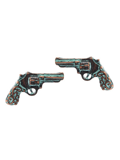 Pistol Stud Earrings