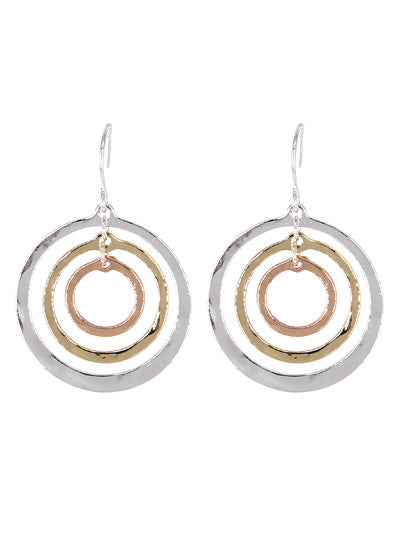 Circle Layered Earrings