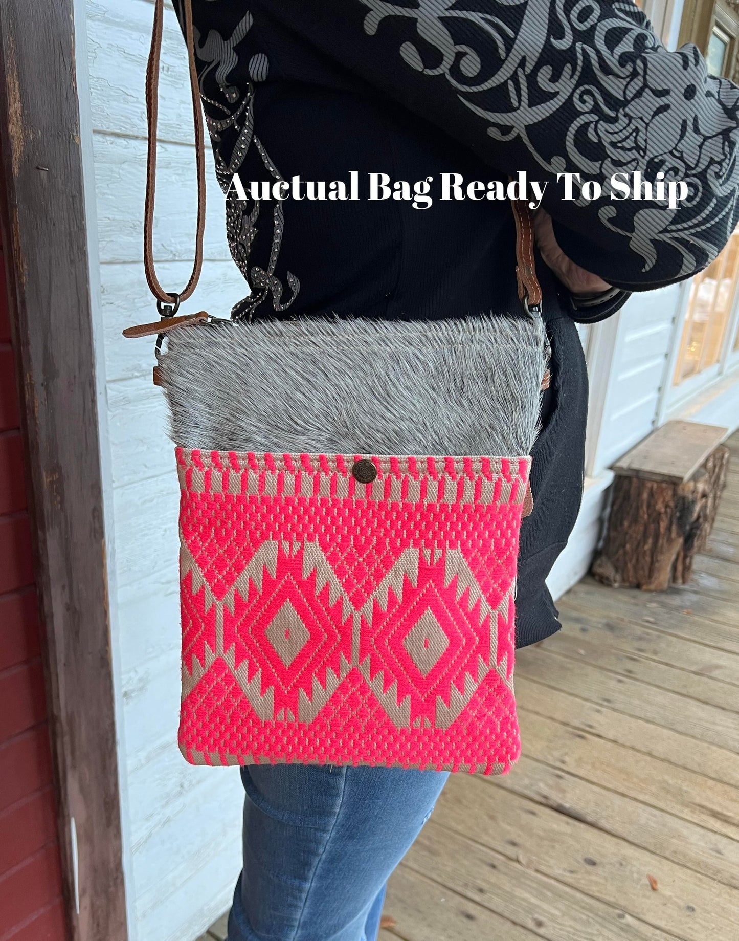 Pink Petal Small Crossbody