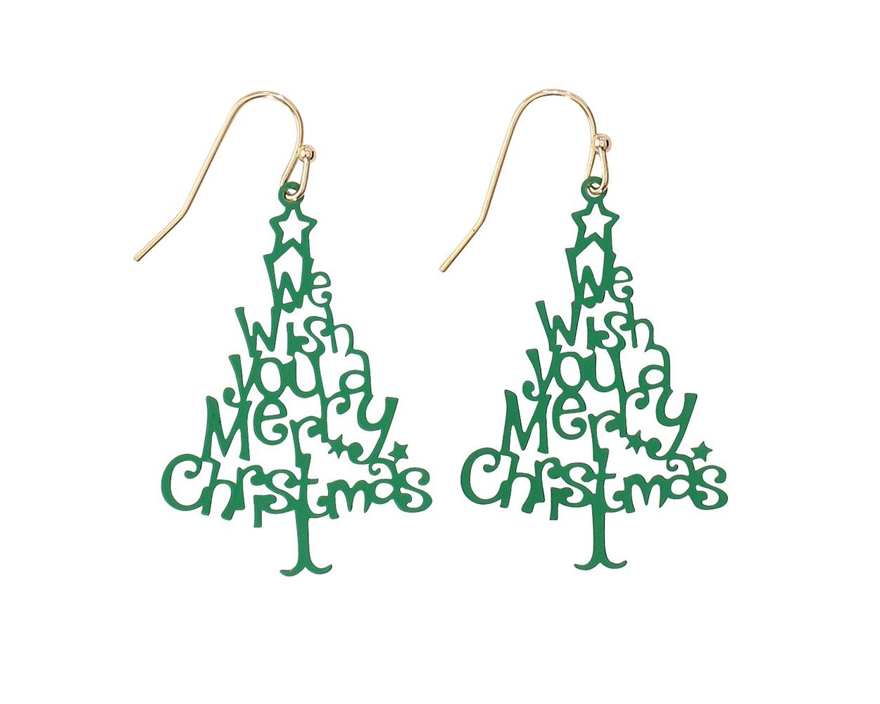We Wish You A Merry Christmas Earrings